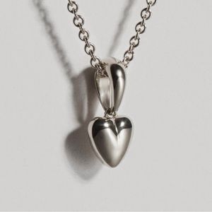 J.Hannah Baby Pendant in Sterling Silver - Heart